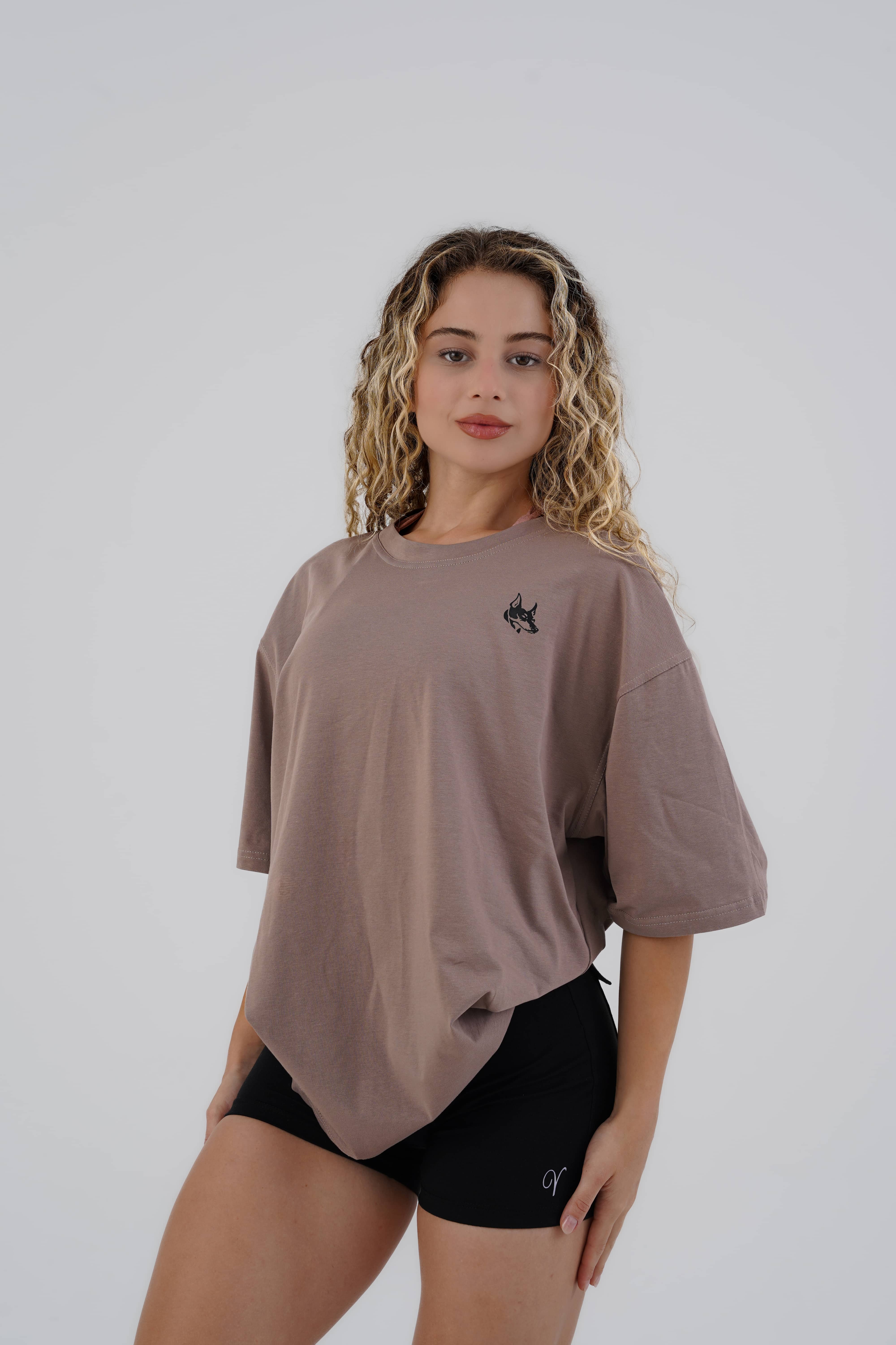 Power T-shirt Walnut Brown - XL