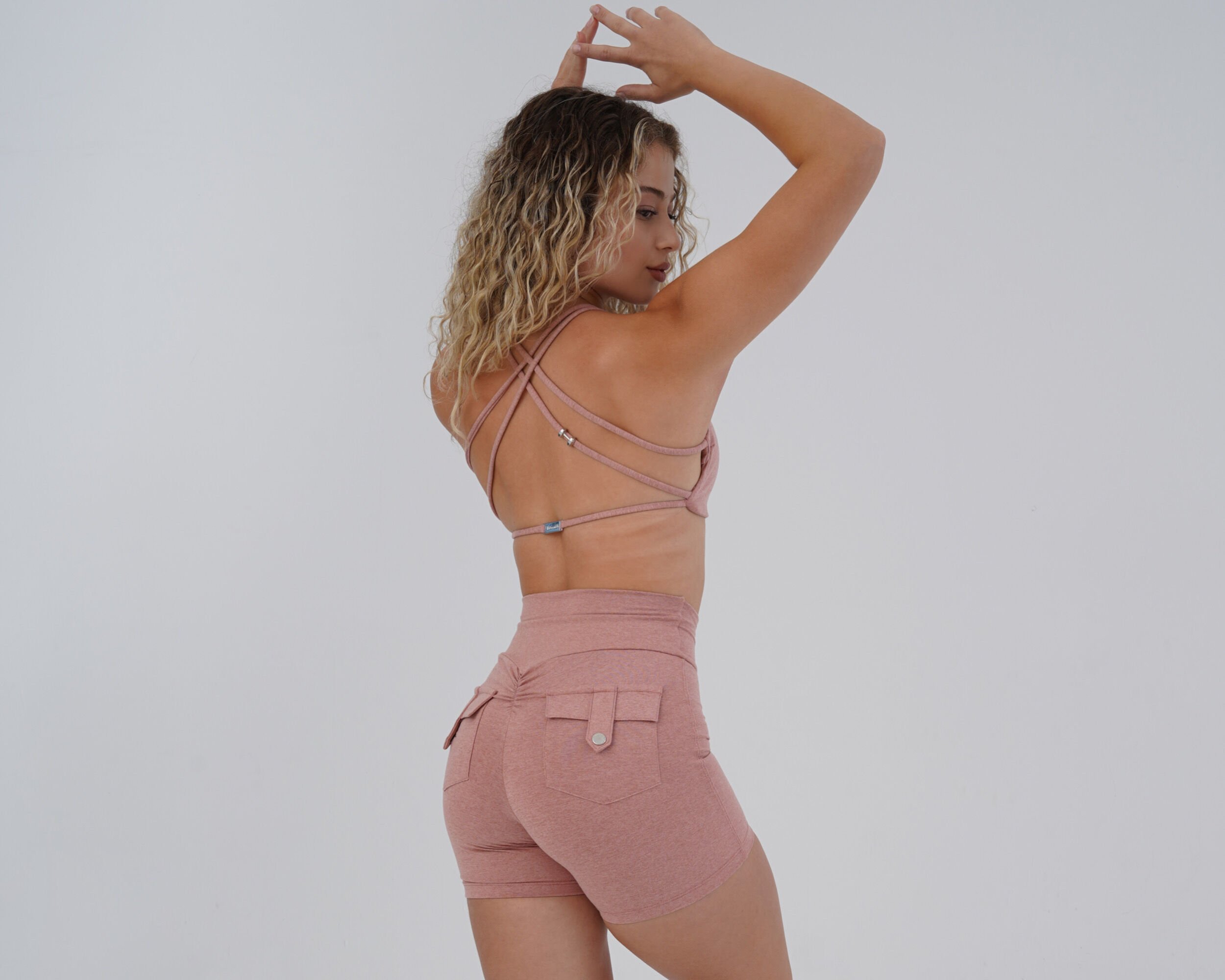 Pocket Pop Shorts Calm Pink