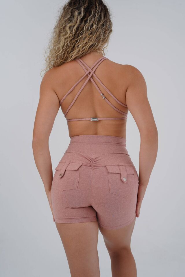 Pocket Pop Shorts Calm Pink - XS