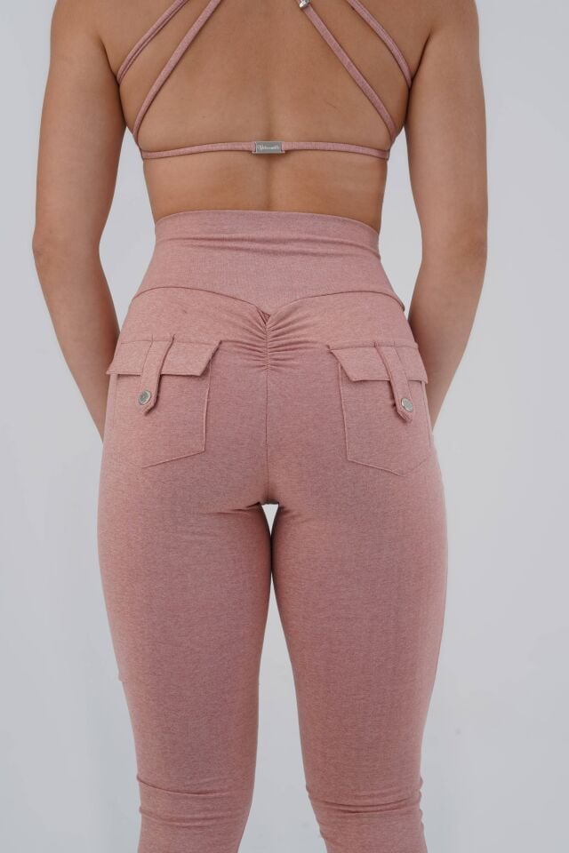 Pocket Pop Leggings Calm Pink - M