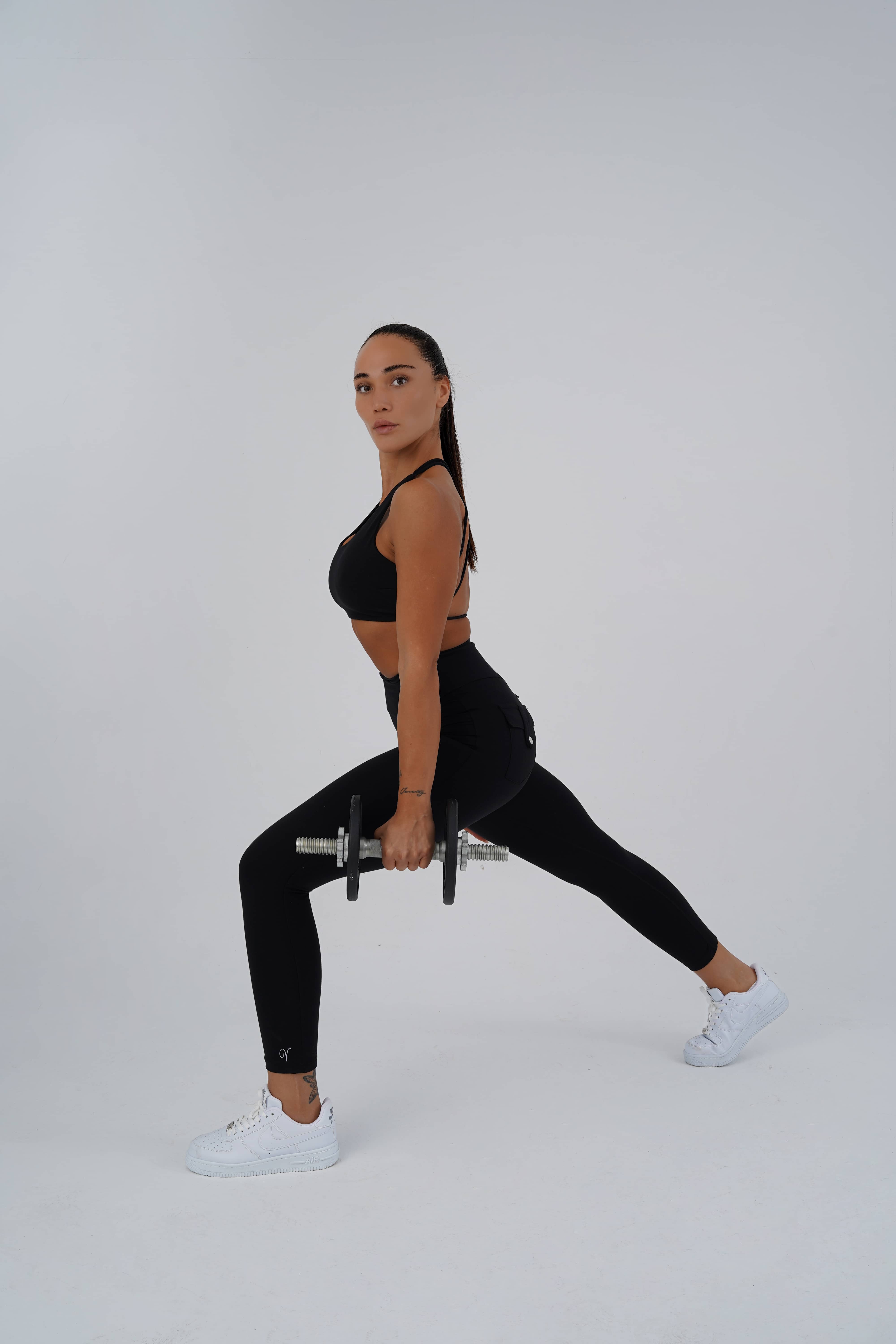 Pocket Pop Leggings Black - L