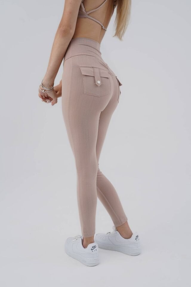 Pocket Pop Leggings Violet Ice - L