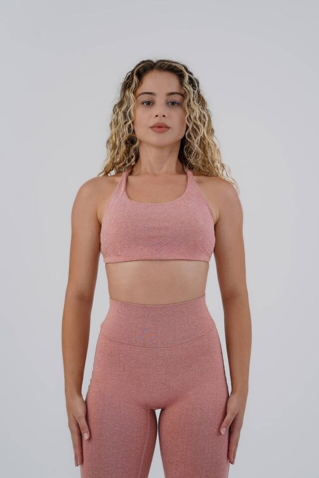 Barbell Bra Calm Pink - M
