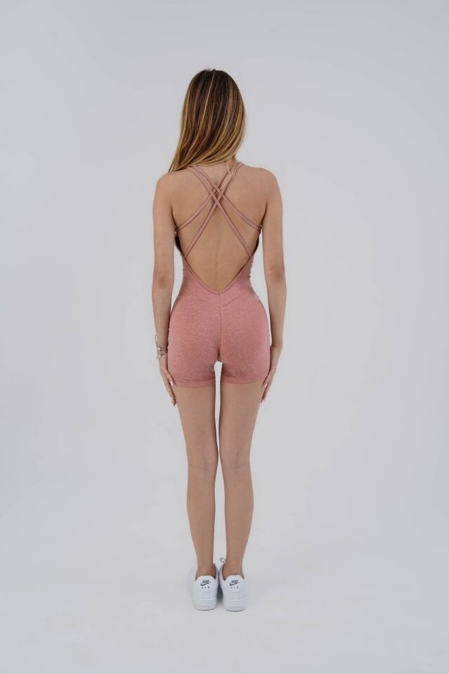 Form Bodysuit Short Calm Pink - M