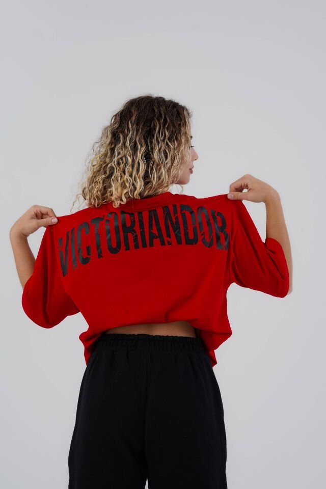 Power T-shirts Carmine Red - XS