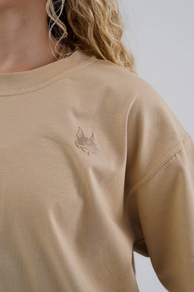 Power T-shirts Sand Beige - XS