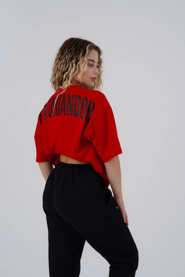 Power T-shirts Carmine Red - S