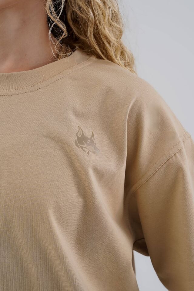 Power T-shirts Sand Beige - M