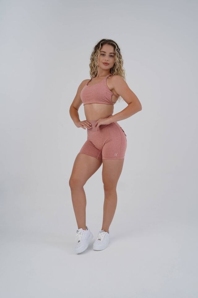 Barbell Bra Calm Pink - S