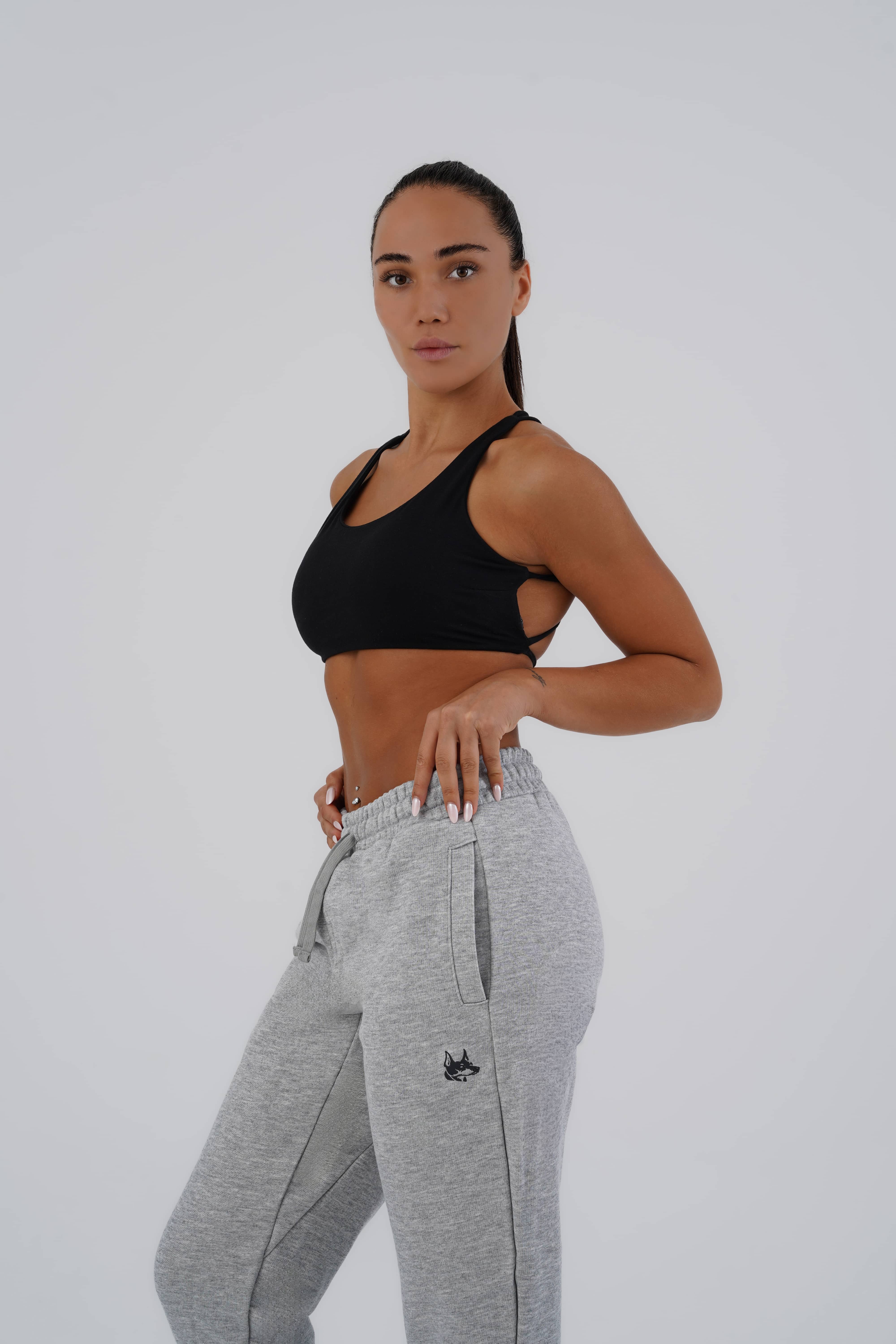 Essentiel Oversized Jogger Charcoal Grey Marl - S