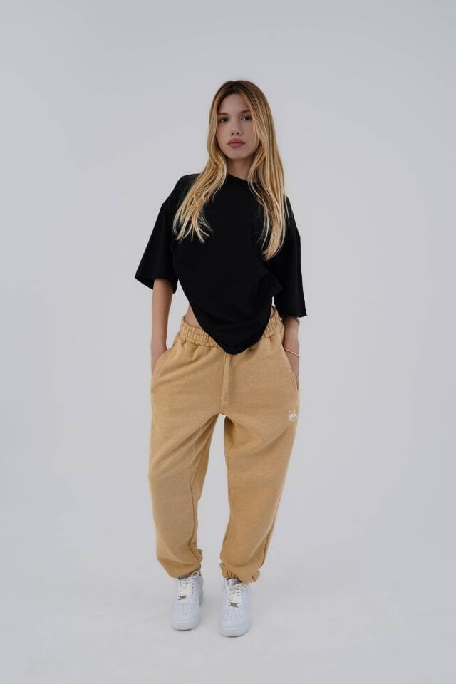 Essentiel Oversized Jogger Sand Beige - M