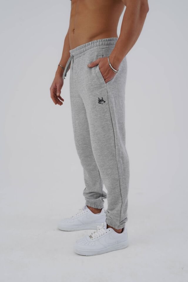 Essentiel Oversized Joggers Charcoal Grey Marl - M