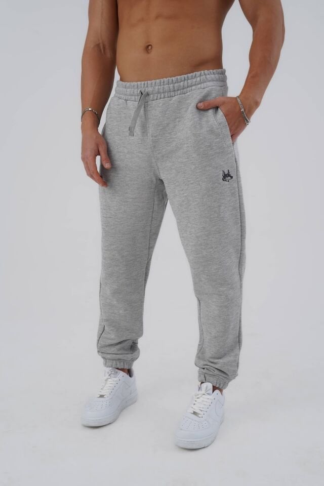 Essentiel Oversized Joggers Charcoal Grey Marl - XL