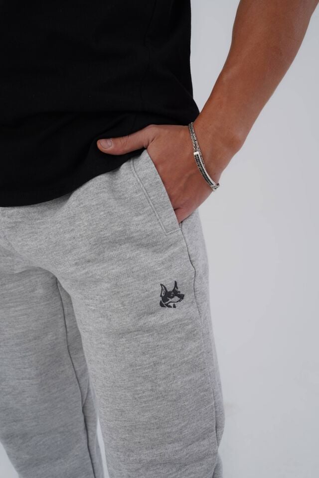 Essentiel Oversized Joggers Charcoal Grey Marl - XL