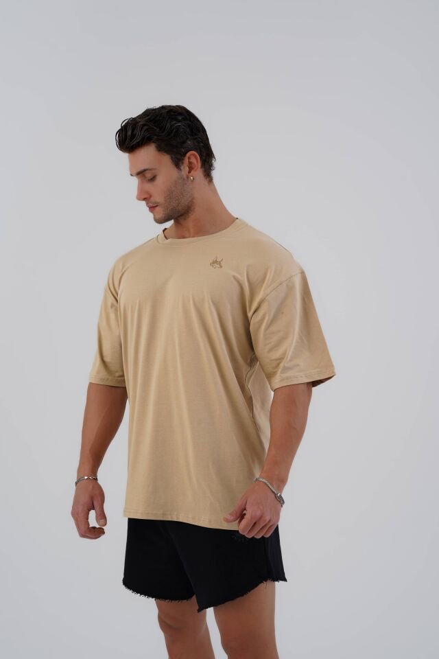 Power T-shirt Sand Beige - XS