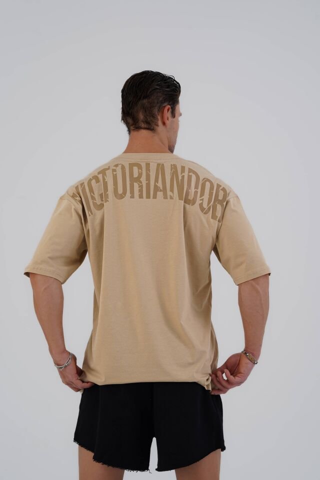 Power T-shirt Sand Beige - M