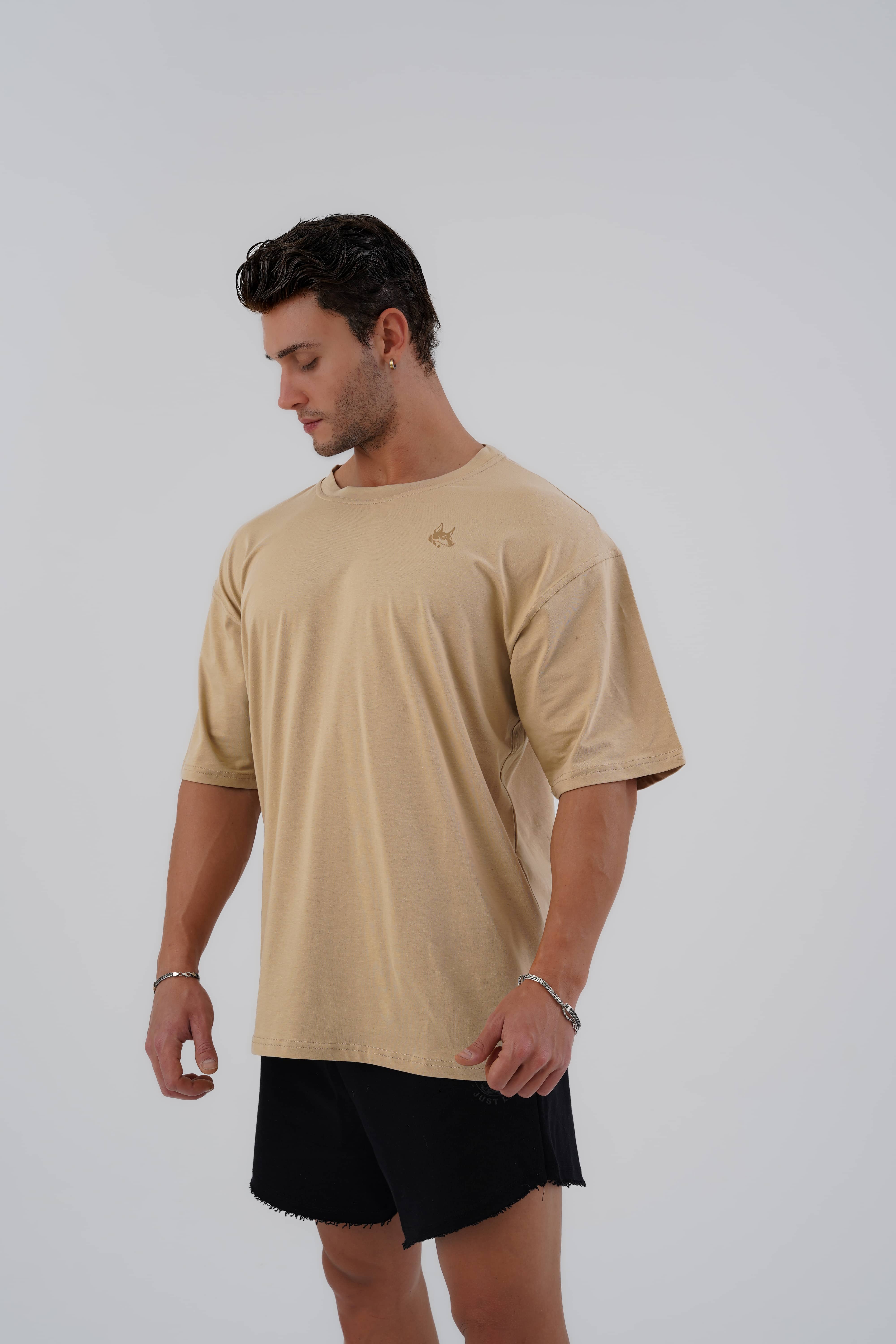Power T-shirt Sand Beige - XL