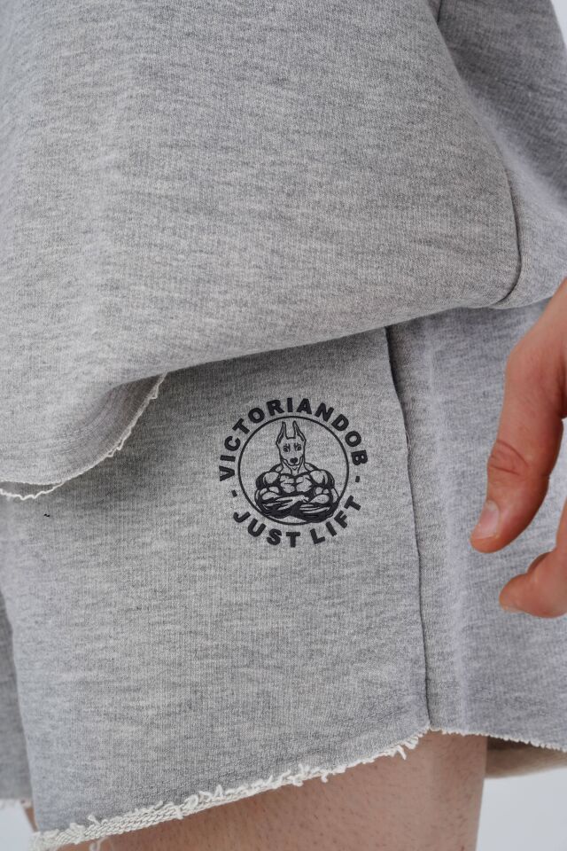 Just Lift Short Charcoal Grey Marl - S
