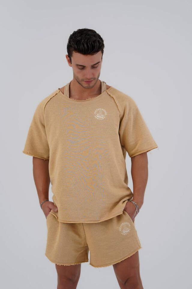Just Lift Short Sand Beige - M