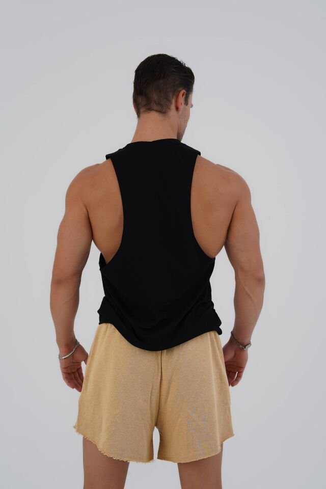 Just Lift Drop Arm Tank Black - S