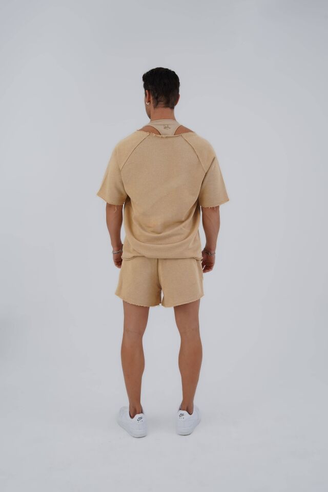 Just Lift Rag Top Sand Beige - M