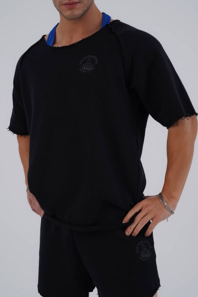 Just Lift Rag Top Black - M