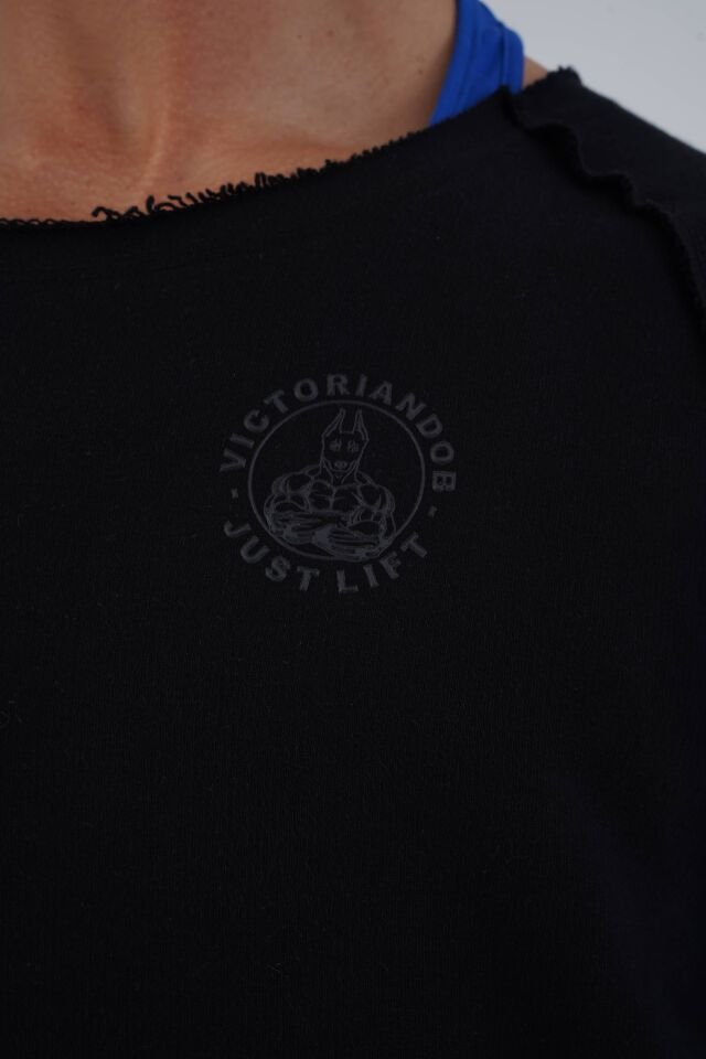 Just Lift Rag Top Black - M