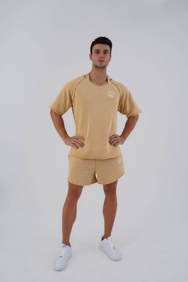 Just Lift Rag Top Sand Beige - L