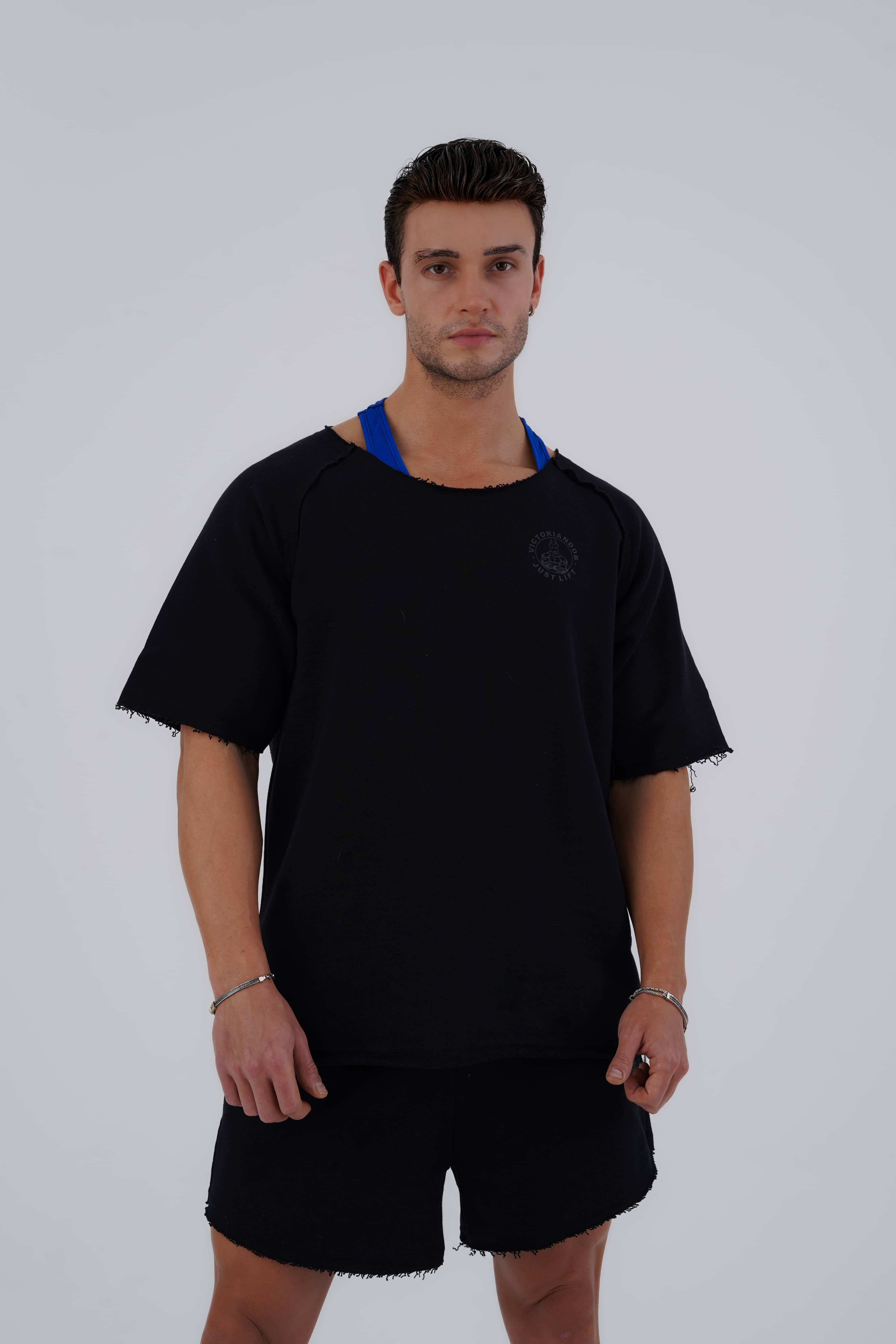 Just Lift Rag Top Black - L