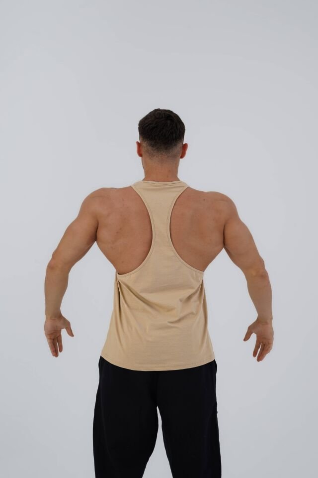 Dob Stringer Sand Beige - L