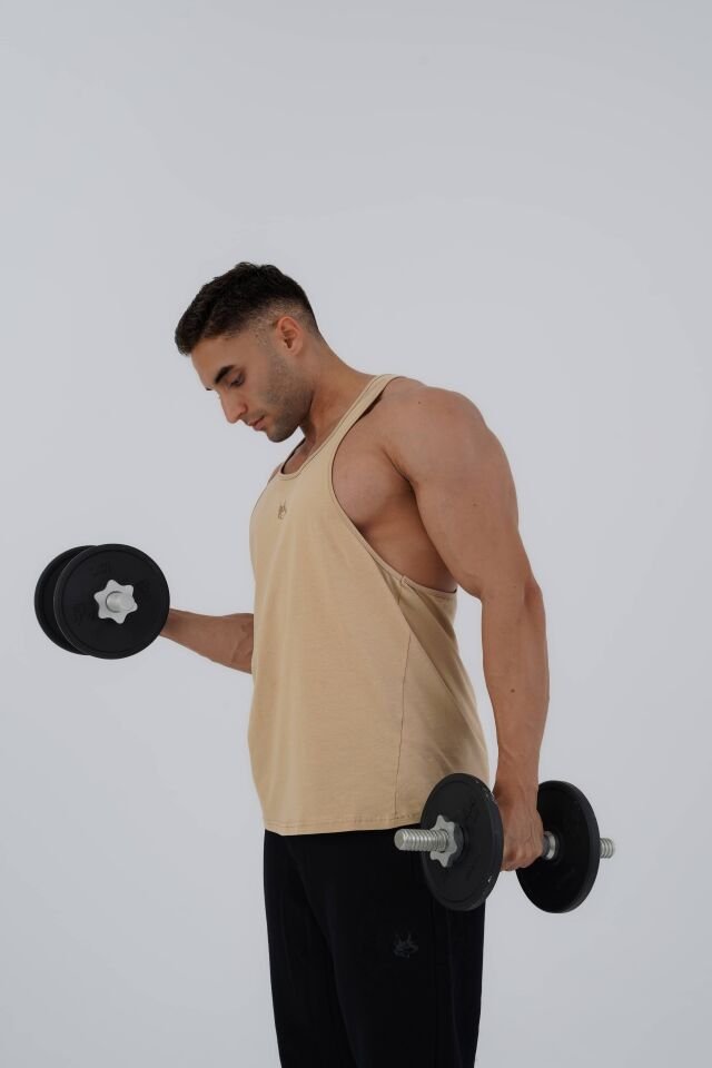 Dob Stringer Sand Beige - L