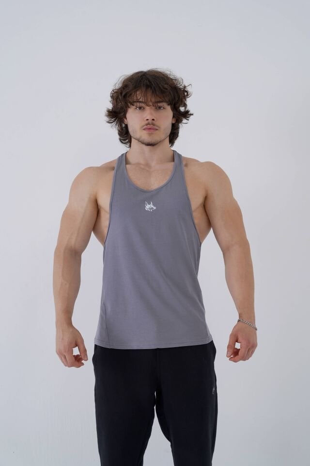 Dob Stringer Dark Grey - L