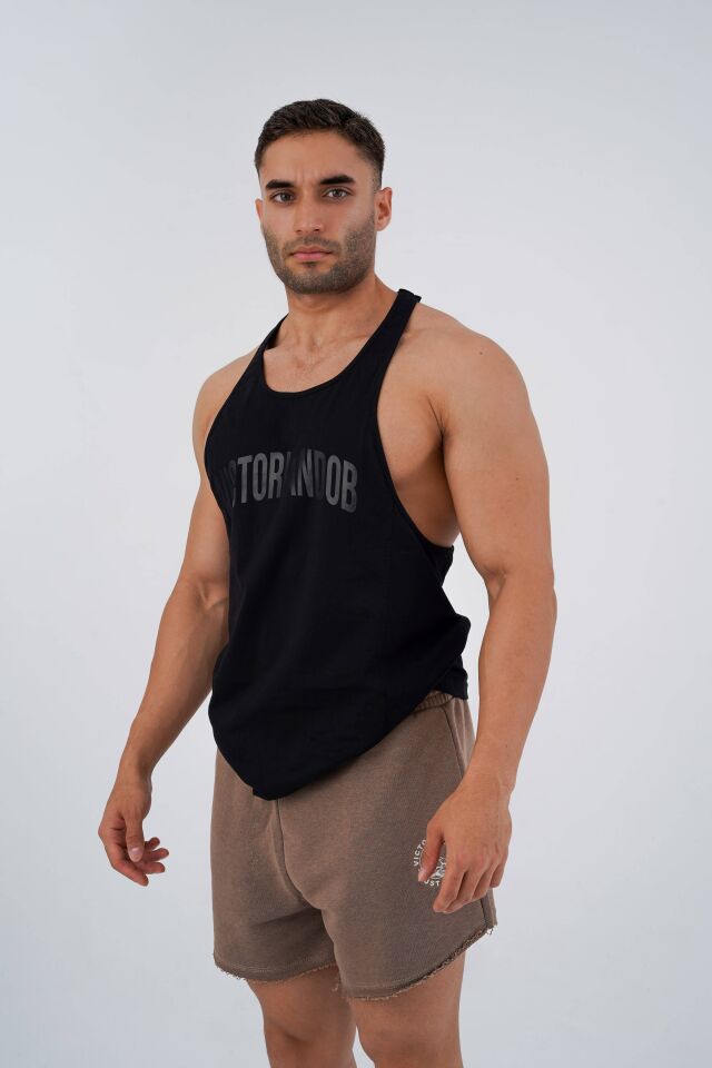Victorian Stringer Black - M