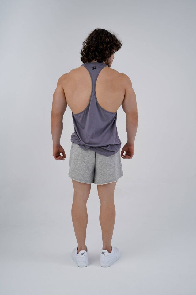 Victorian Stringer Dark Grey - L