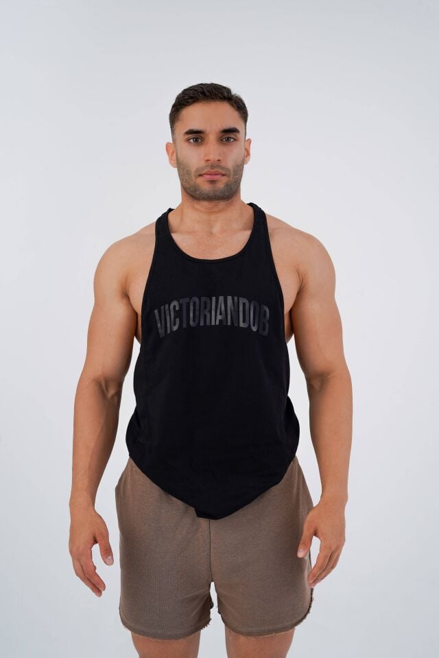Victorian Stringer Black - XL