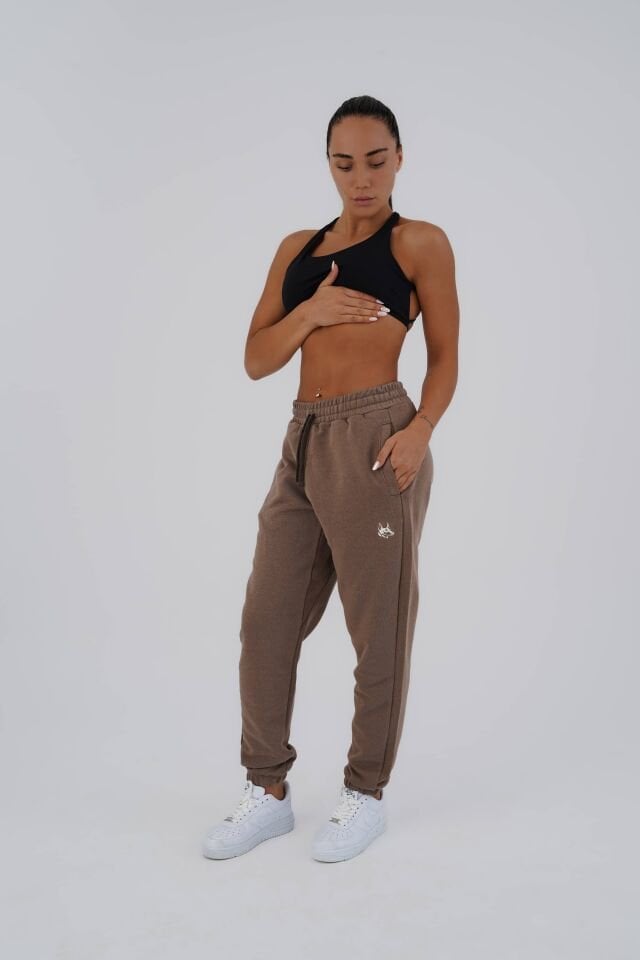 Essentiel Oversized Jogger Walnut Brown - XL