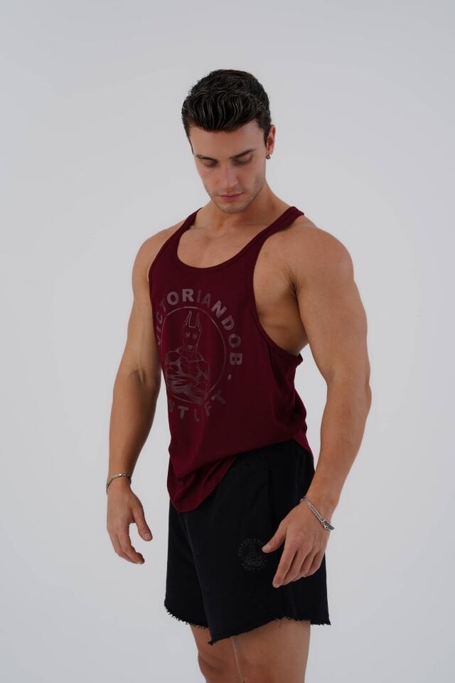 Just Lift Aesthetic Burgundy Red - XL
