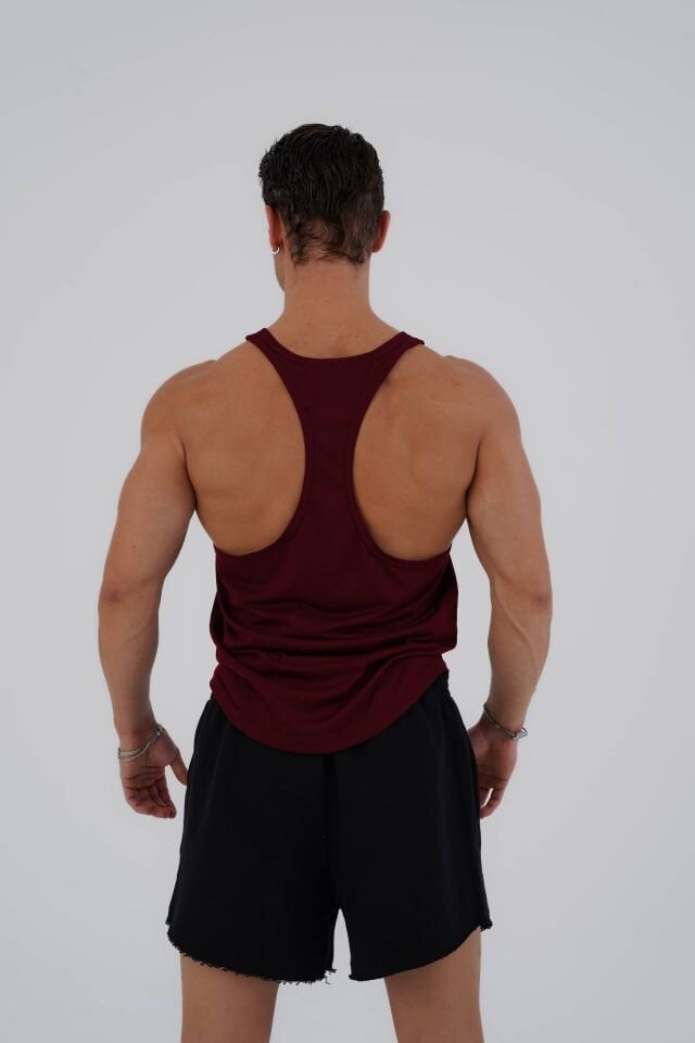 Just Lift Aesthetic Burgundy Red - XL