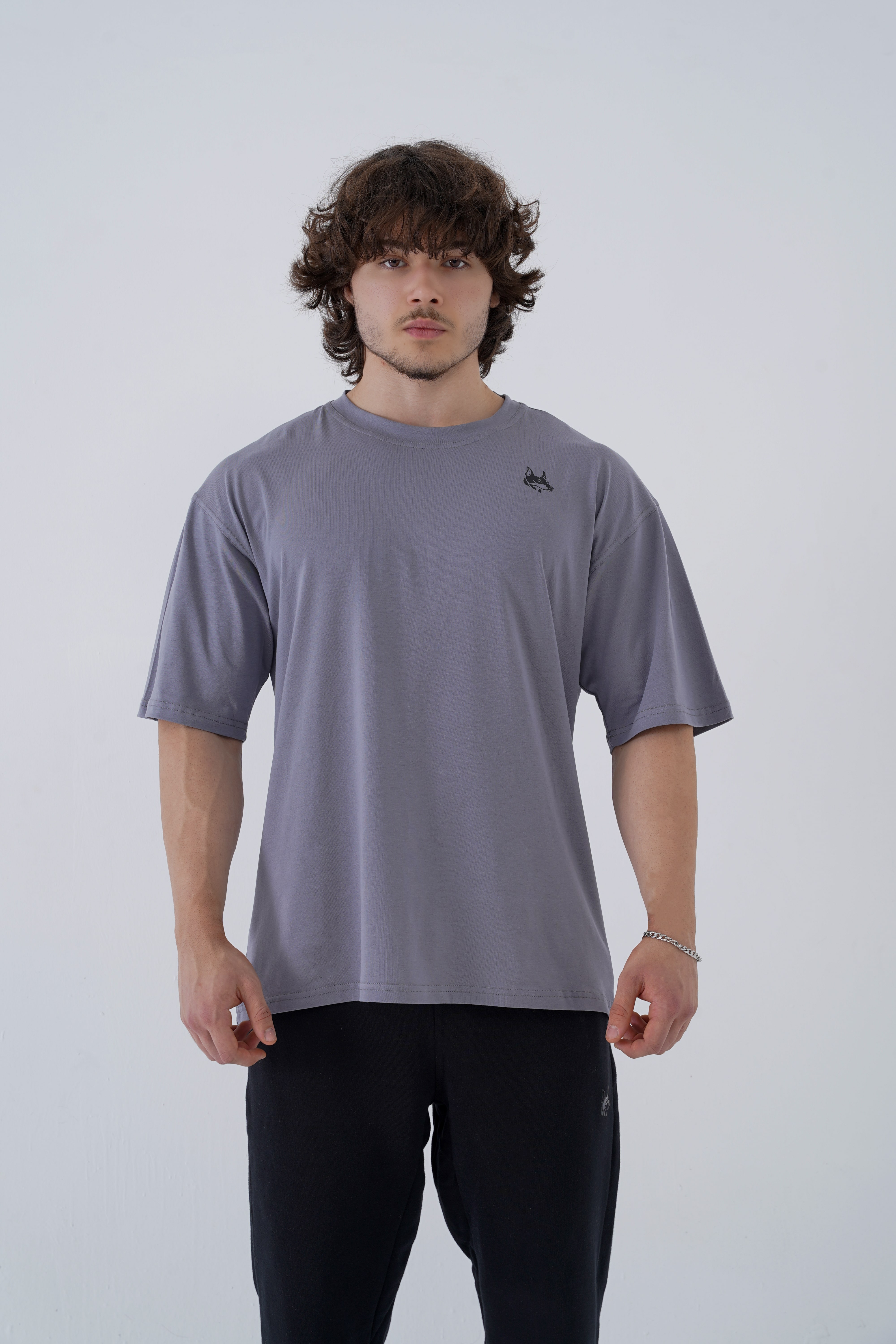 Power T-shirt Dark Grey - L