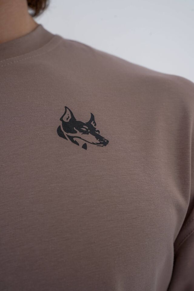 Power T-shirt Walnut Brown - XS