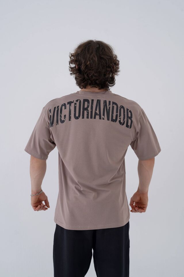 Power T-shirt Walnut Brown - S