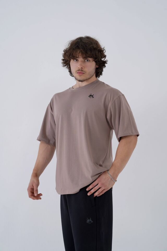 Power T-shirt Walnut Brown - M