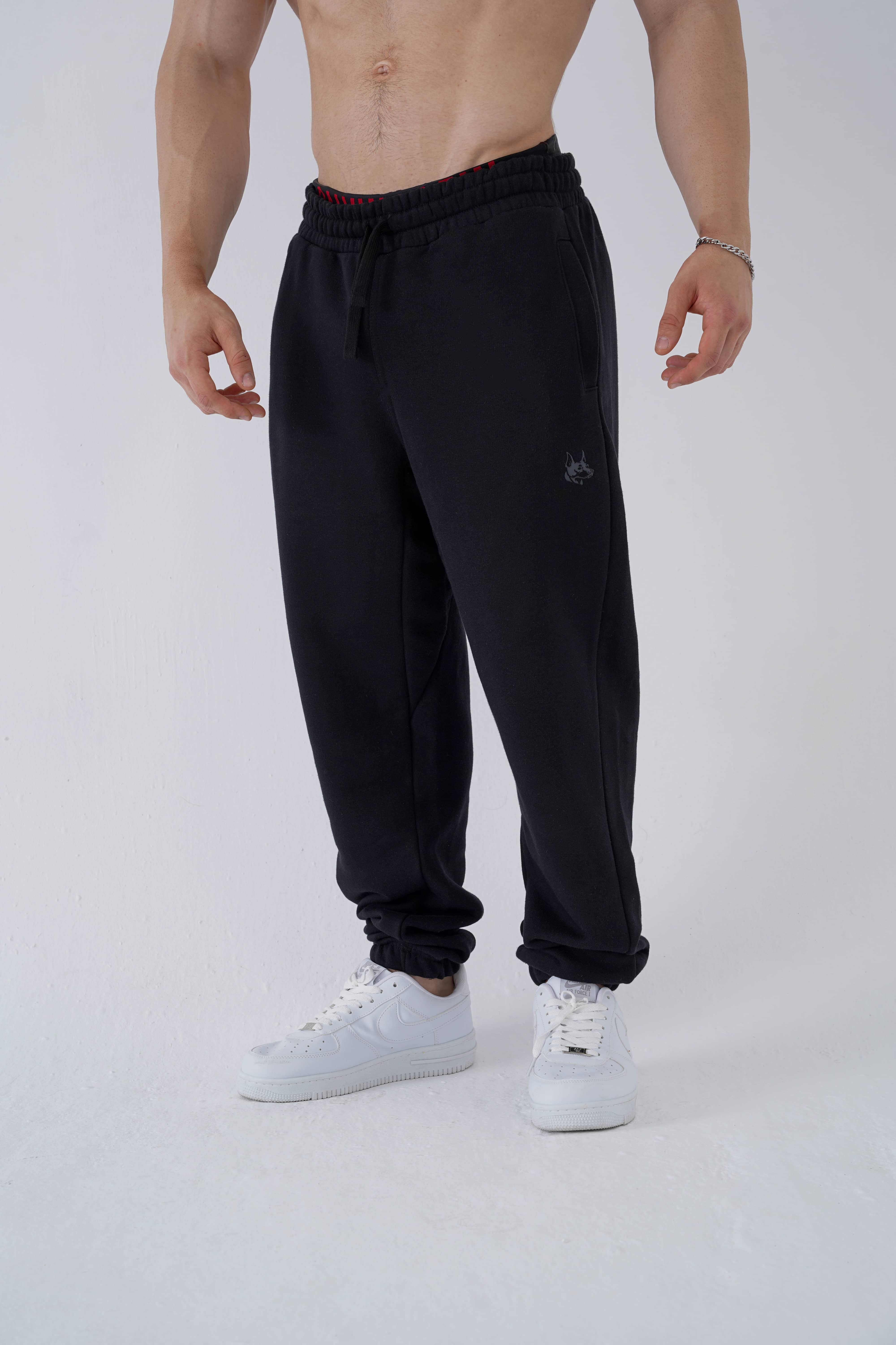 Essentiel Oversized Jogger Black - S