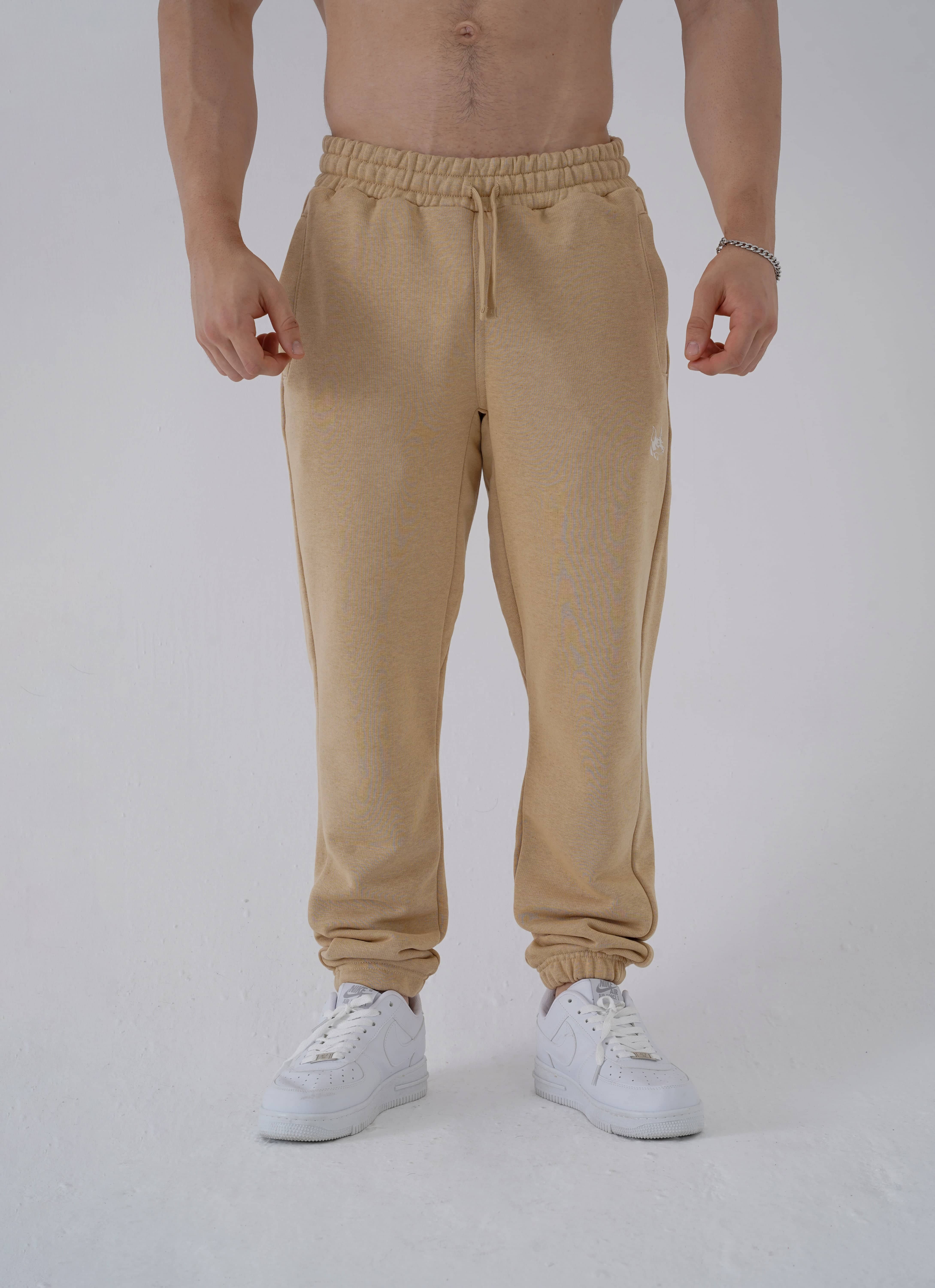 Essentiel Oversized Joggers Sand Beige - L