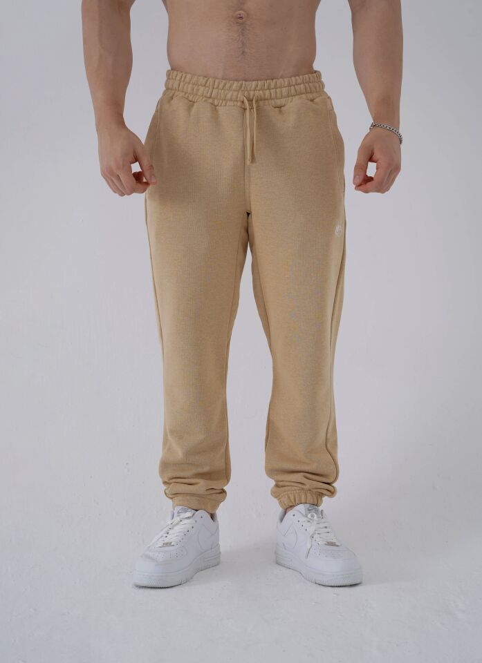 Essentiel Oversized Joggers Sand Beige - L