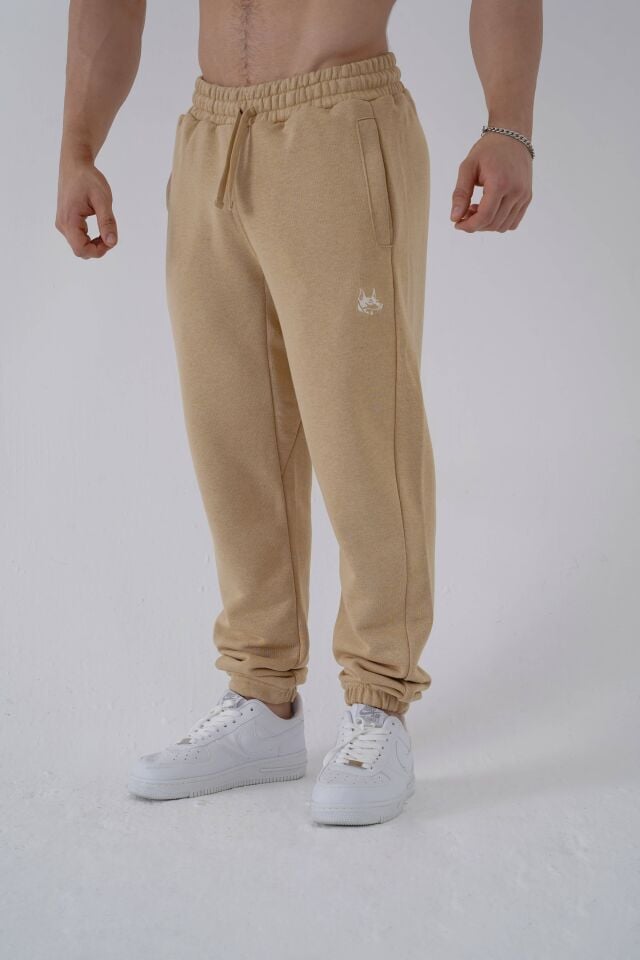 Essentiel Oversized Jogger Sand Beige - S