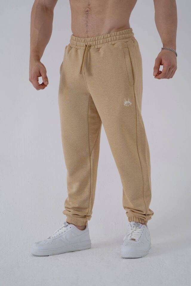 Essentiel Oversized Jogger Sand Beige - S